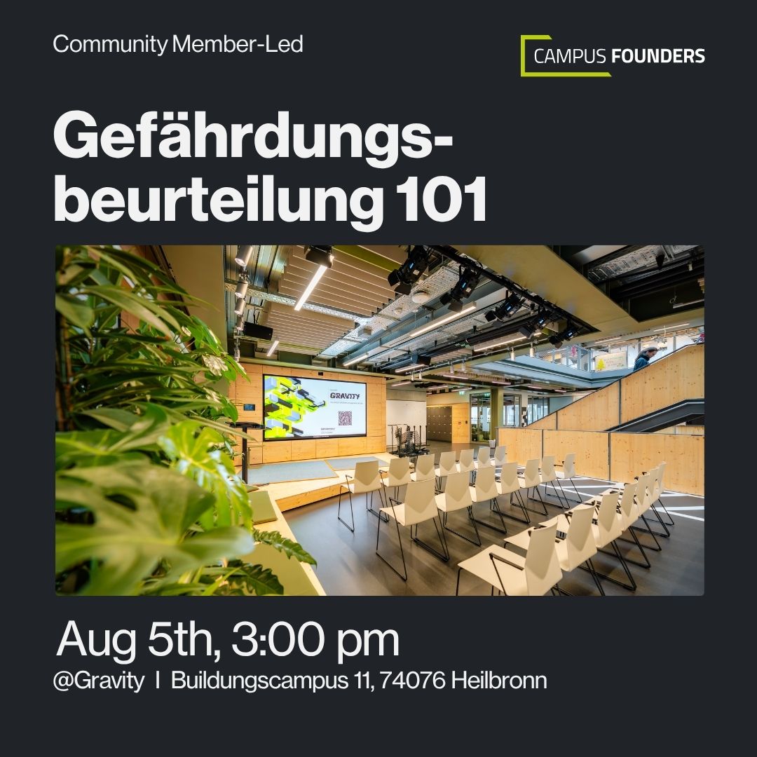 Gefährdungs-beurteilung 101:  Your First Legal Duty as an Employer